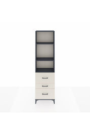 Arges Dolap 3 Raflı 3 Çekmeceli 60x30x221 - S29M075V4A