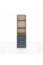 Arges Dolap 3 Raflı 3 Çekmeceli 60x30x221 - S29M075V8A