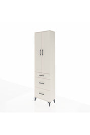 Arges Dolap 2 Raflı 3 Çekmeceli Tek Askılı 60x30x221 - S29M076V1A