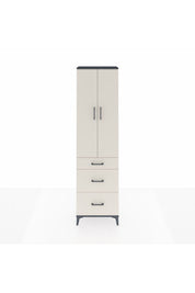 Arges Dolap 2 Raflı 3 Çekmeceli Tek Askılı 60x30x221 - S29M076V4A