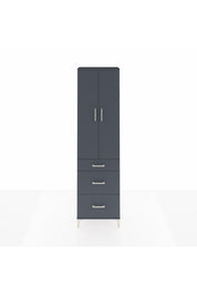 Arges Dolap 2 Raflı 3 Çekmeceli Tek Askılı 60x30x221 - S29M076V5A