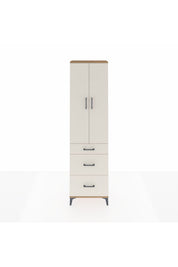 Arges Dolap 2 Raflı 3 Çekmeceli Tek Askılı 60x30x221 - S29M076V7A