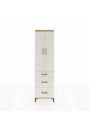 Arges Dolap 3 Raflı 3 Çekmeceli 2 Kapaklı 60x30x221 - S29M077V7A