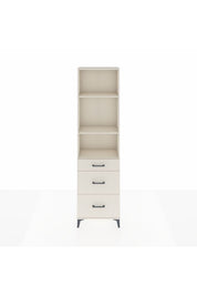 Arges Dolap 3 Raflı 3 Çekmeceli 60x30x221 - S29M078V1A