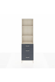 Arges Dolap 3 Raflı 3 Çekmeceli 60x30x221 - S29M078V2A