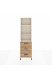 Arges Dolap 3 Raflı 3 Çekmeceli 60x30x221 - S29M078V3A