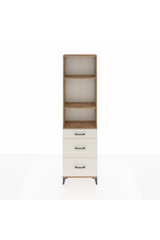 Arges Dolap 3 Raflı 3 Çekmeceli 60x30x221 - S29M078V7A