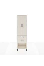 Arges Dolap 2 Raflı 2 Çekmeceli Tek Askılı 60x30x221 - S29M079V1A