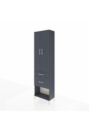 Arges Dolap 2 Raflı 2 Çekmeceli Tek Askılı 60x30x221 - S29M079V5A
