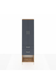 Arges Dolap 2 Raflı 2 Çekmeceli Tek Askılı 60x30x221 - S29M079V8A