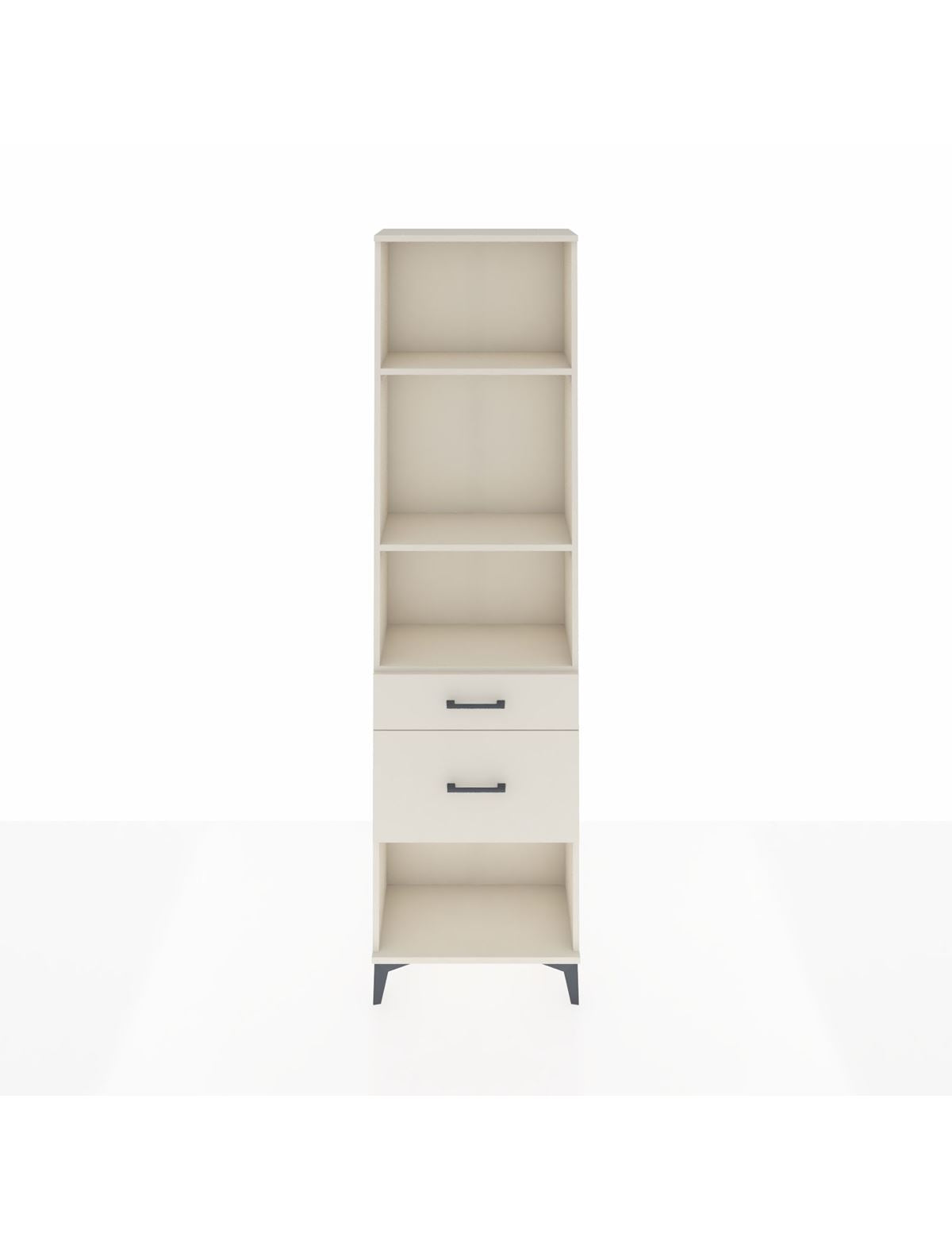 Arges Dolap 3 Raflı 2 Çekmeceli 60x30x221 - S29M081V1A