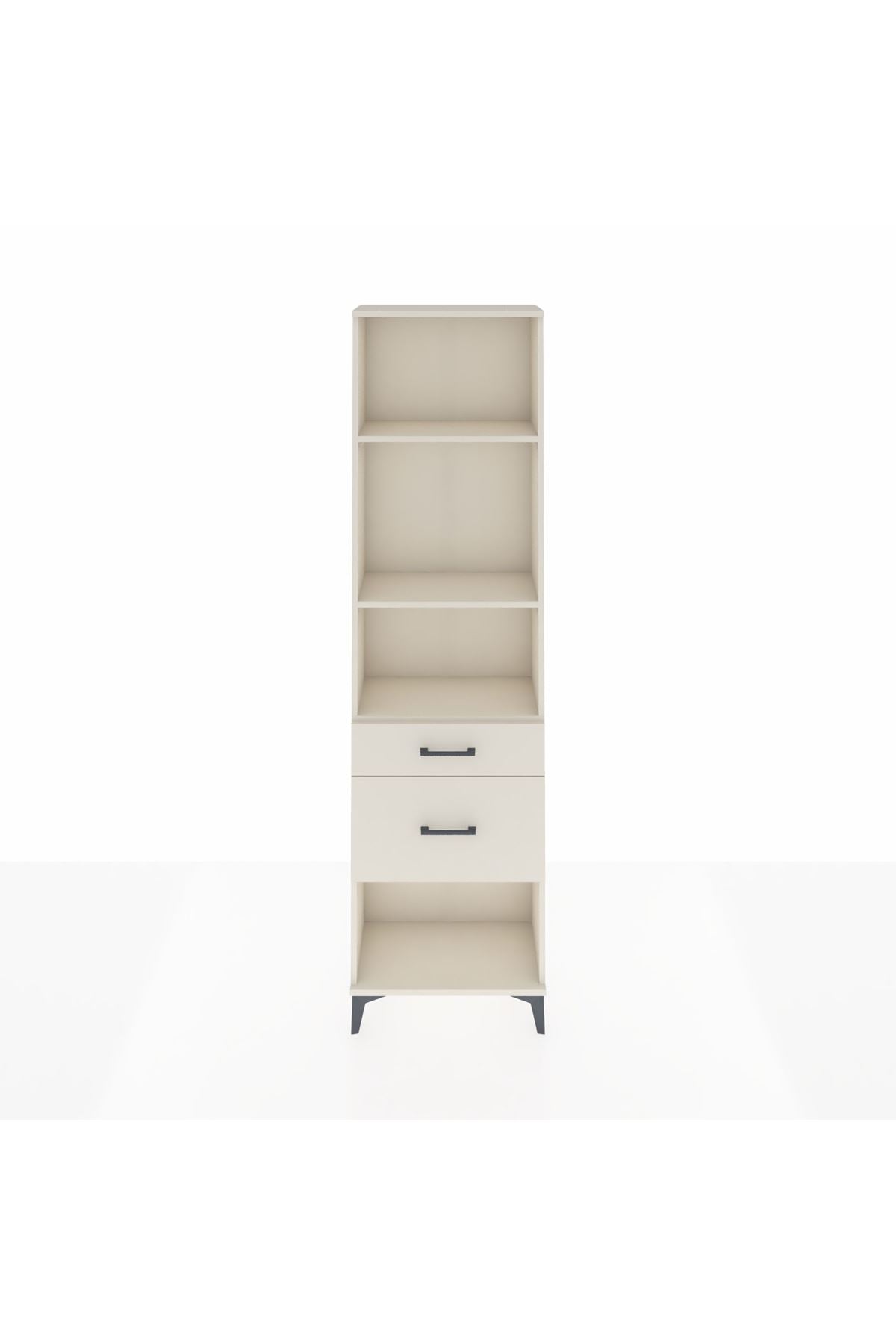 Arges Dolap 3 Raflı 2 Çekmeceli 60x30x221 - S29M081V1A