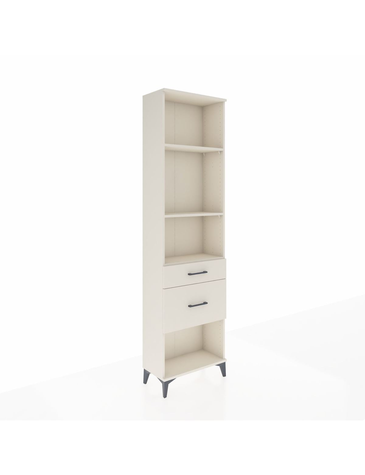 Arges Dolap 3 Raflı 2 Çekmeceli 60x30x221 - S29M081V1A