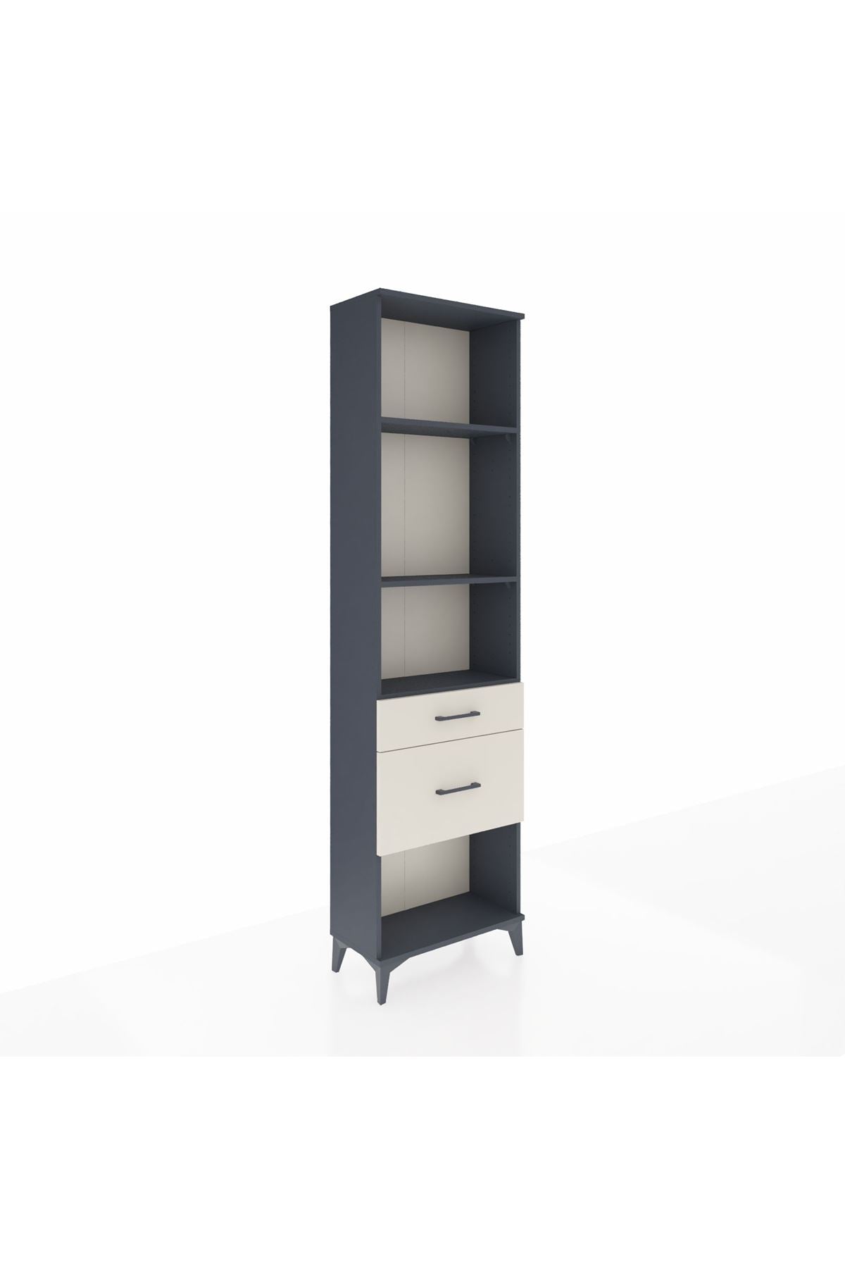 Arges Dolap 3 Raflı 2 Çekmeceli 60x30x221 - S29M081V4A