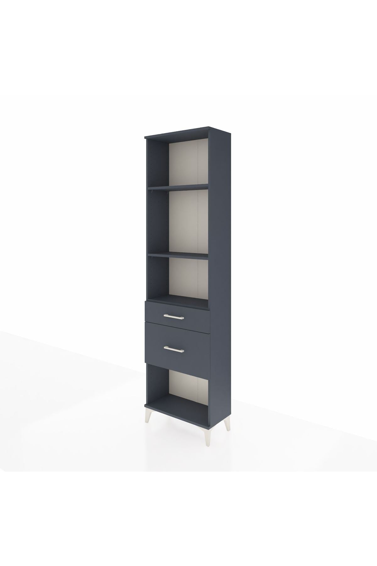 Arges Dolap 3 Raflı 2 Çekmeceli 60x30x221 - S29M081V5A
