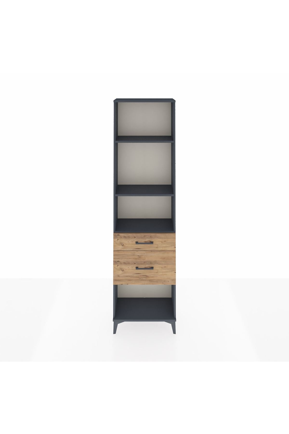 Arges Dolap 3 Raflı 2 Çekmeceli 60x30x221 - S29M081V6A