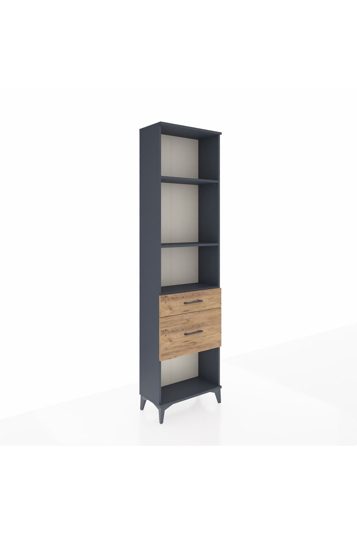 Arges Dolap 3 Raflı 2 Çekmeceli 60x30x221 - S29M081V6A