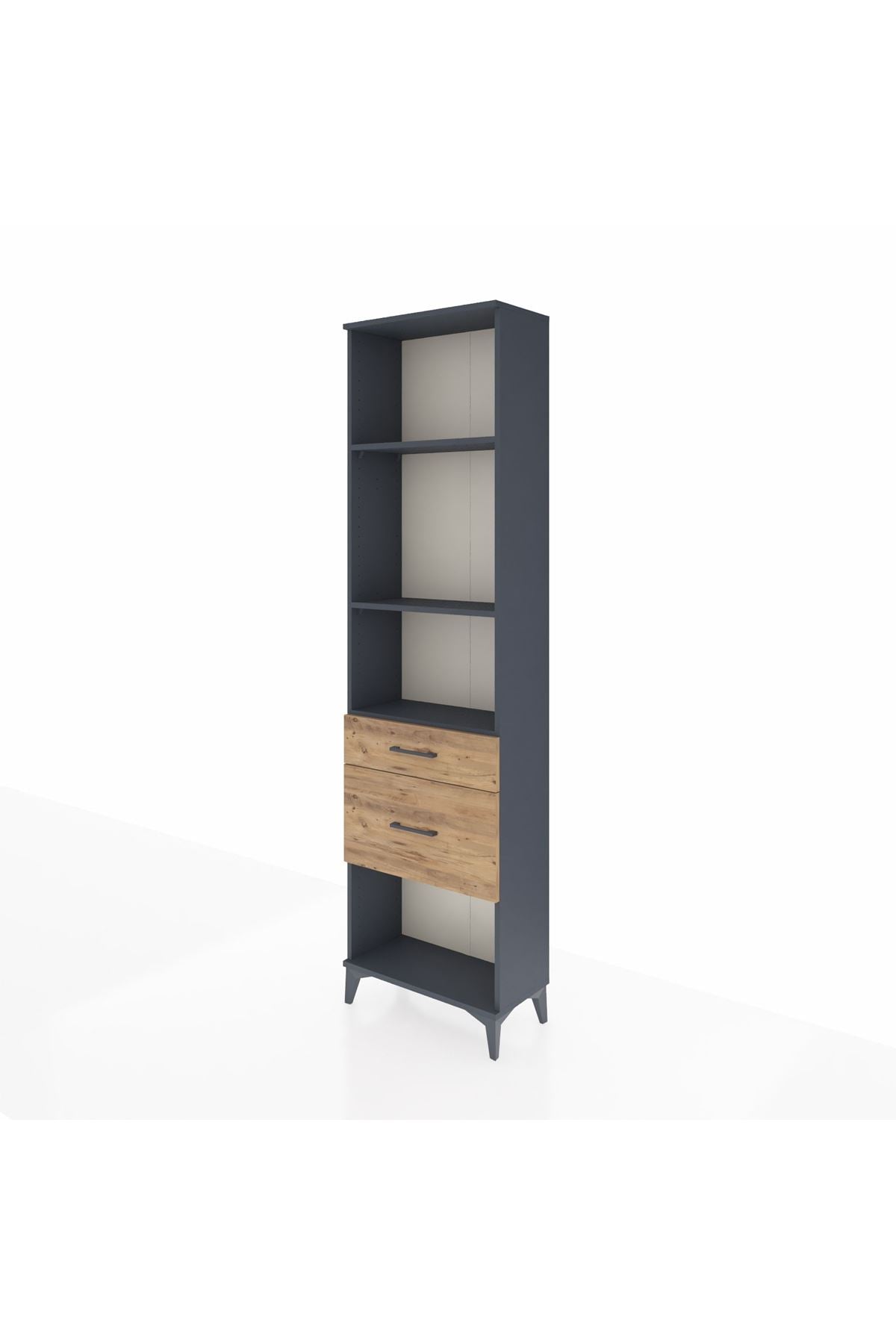 Arges Dolap 3 Raflı 2 Çekmeceli 60x30x221 - S29M081V6A