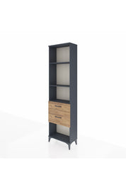 Arges Dolap 3 Raflı 2 Çekmeceli 60x30x221 - S29M081V6A