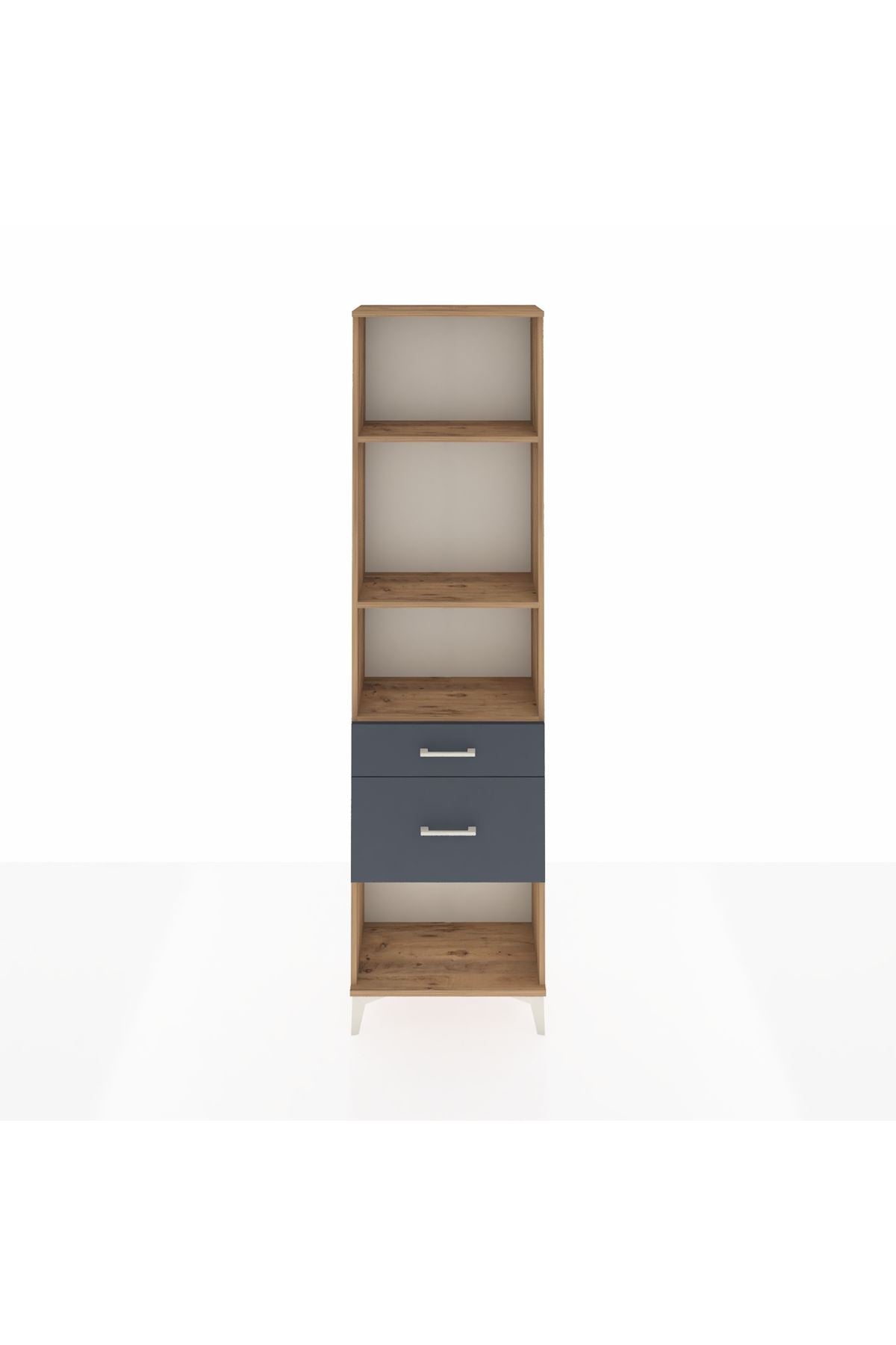 Arges Dolap 3 Raflı 2 Çekmeceli 60x30x221 - S29M081V8A