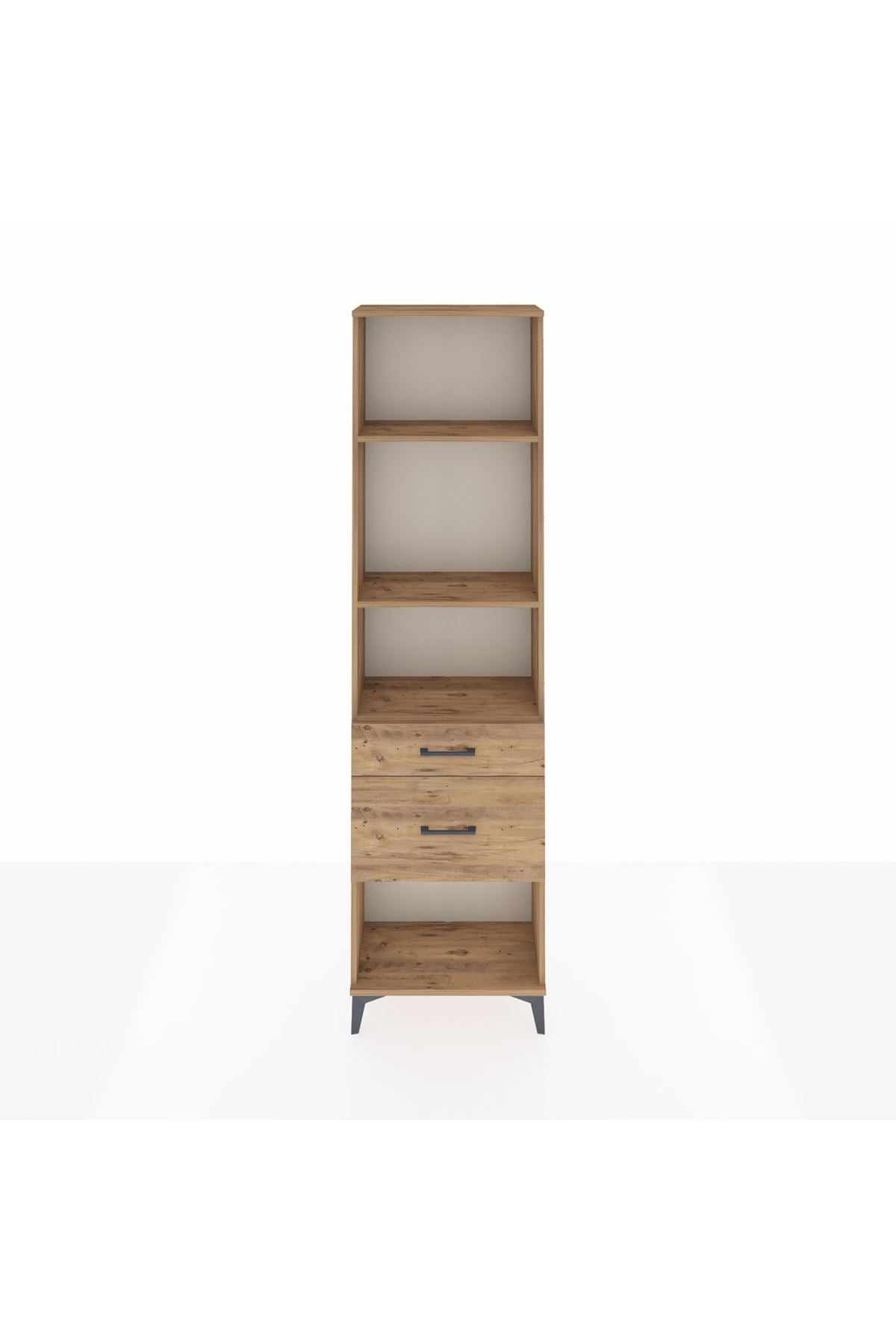 Arges Dolap 3 Raflı 2 Çekmeceli 60x30x221 - S29M081V9A