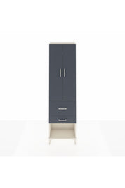 Arges Dolap 2 Raflı 2 Çekmeceli Tek Askılı 60x30x221 - S29M082V2A