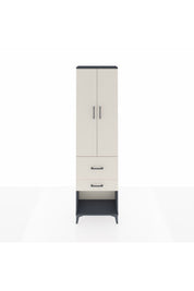 Arges Dolap 3 Raflı 2 Çekmeceli 2 Kapaklı 60x30x221 - S29M083V4A