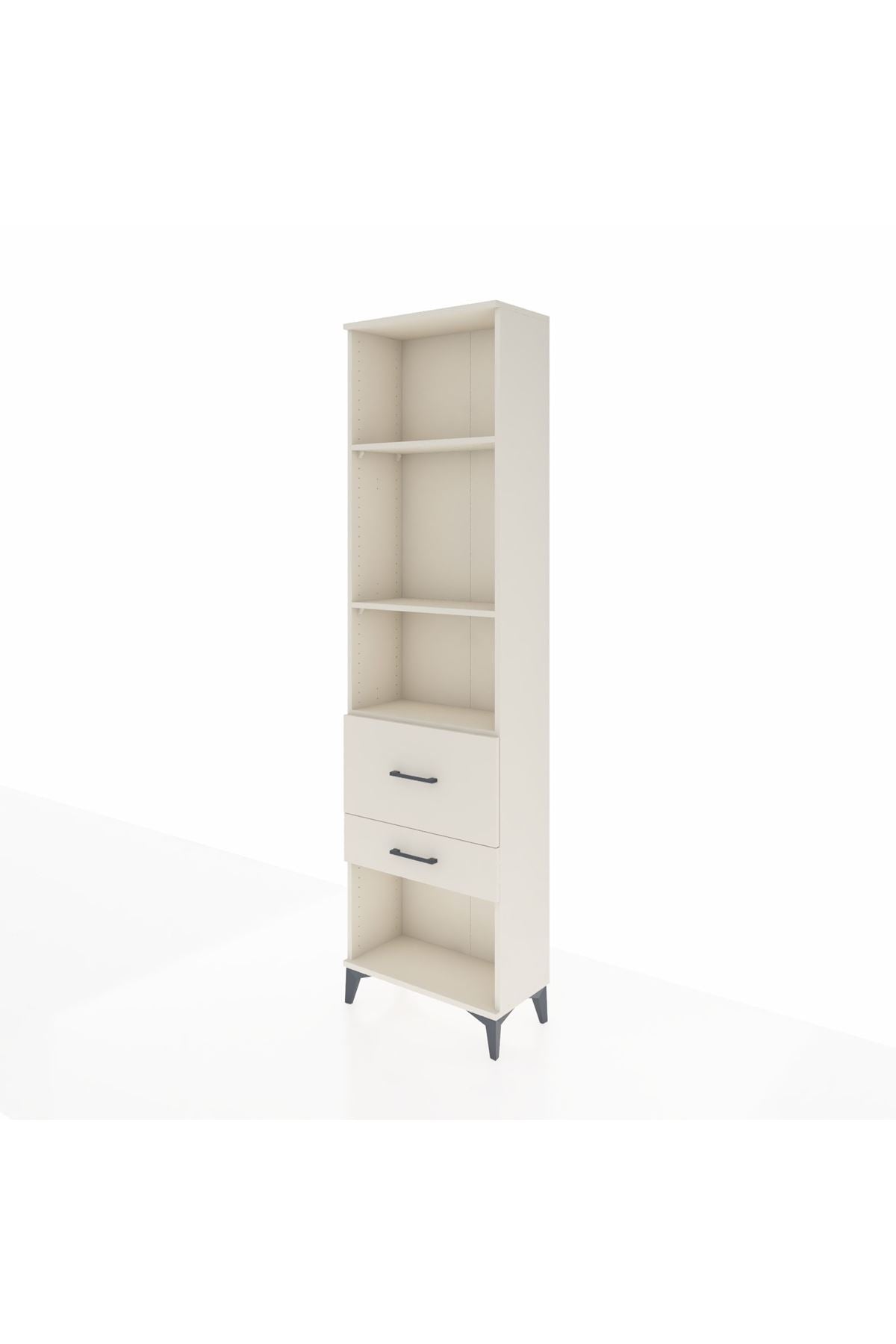 Arges Dolap 3 Raflı 2 Çekmeceli 60x30x221 - S29M084V1A