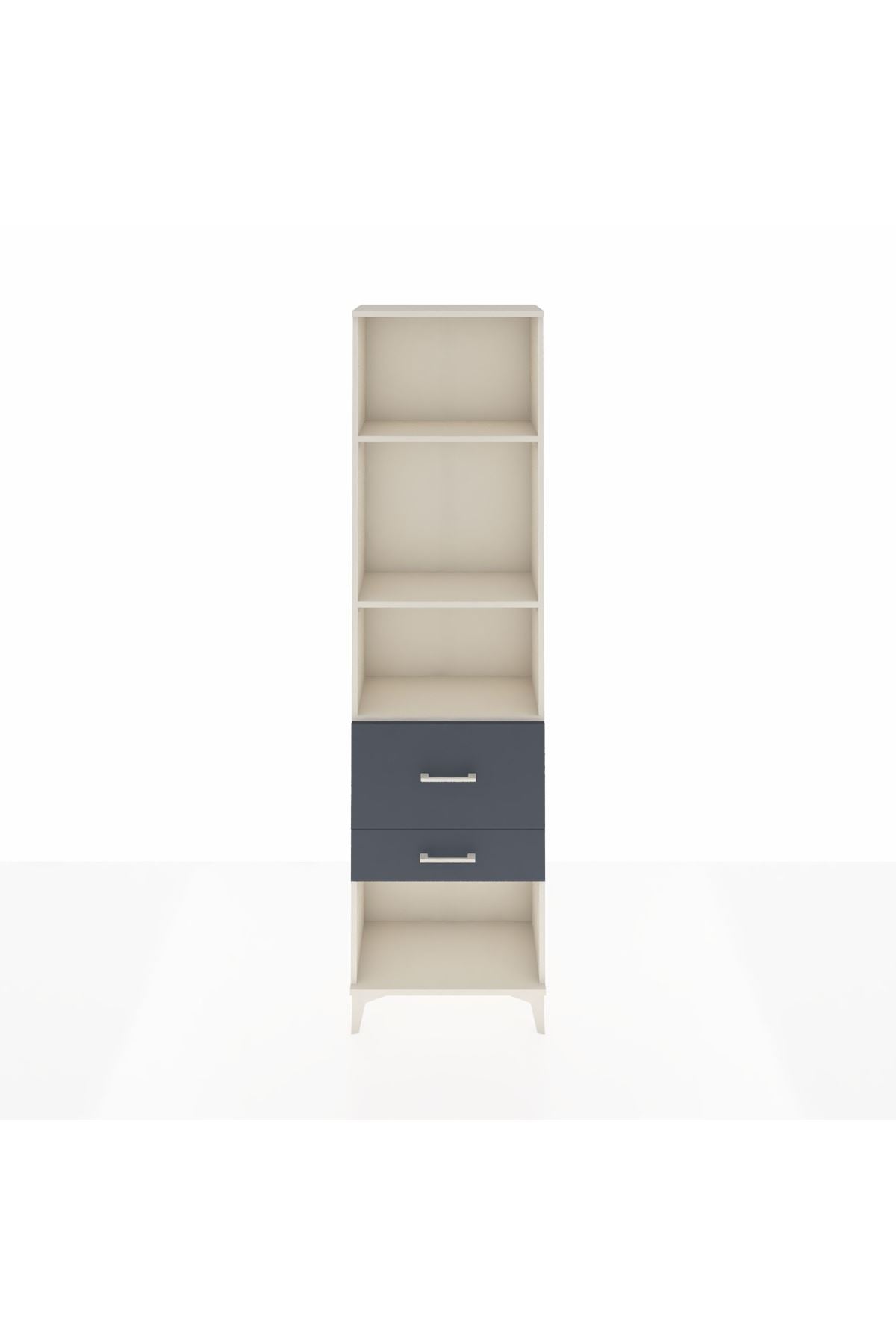 Arges Dolap 3 Raflı 2 Çekmeceli 60x30x221 - S29M084V2A
