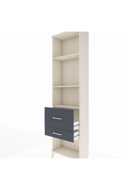 Arges Dolap 3 Raflı 2 Çekmeceli 60x30x221 - S29M084V2A