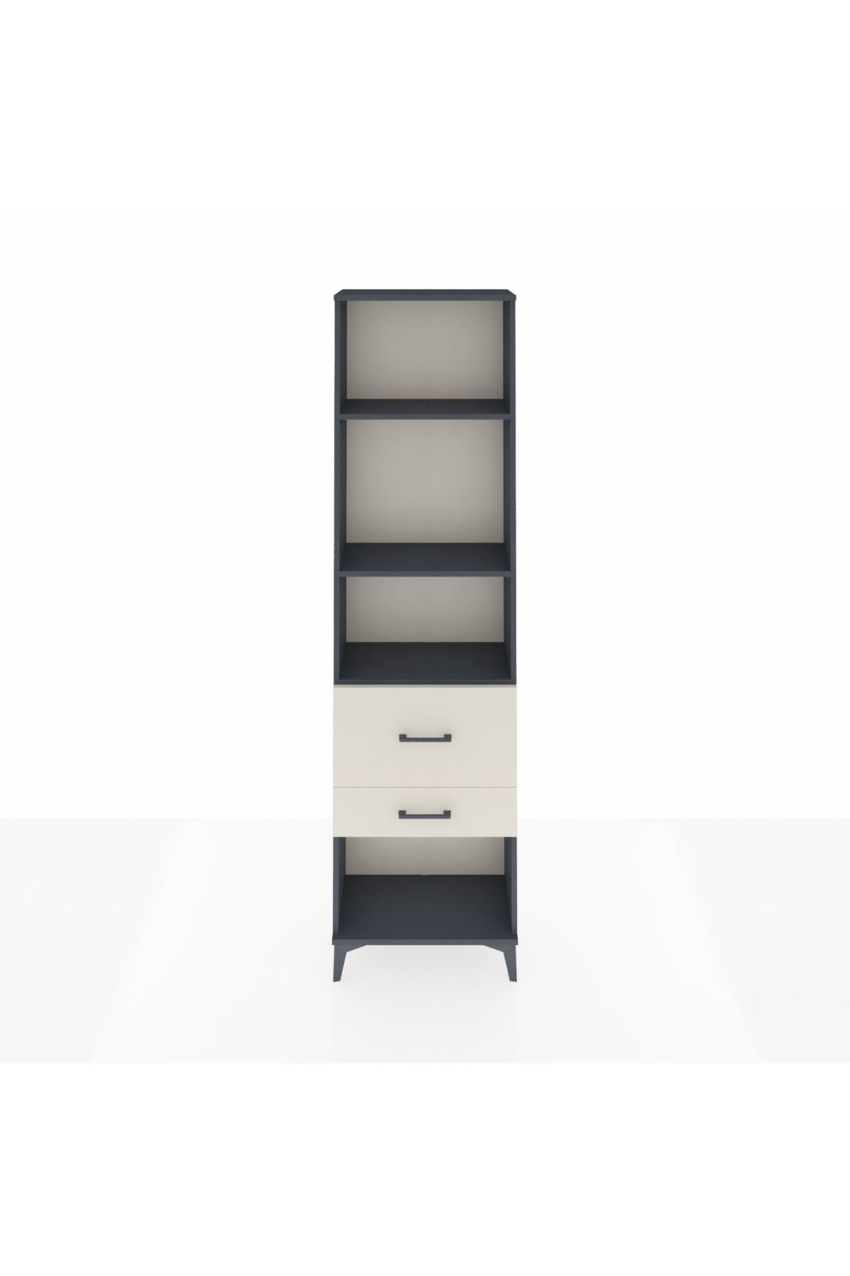 Arges Dolap 3 Raflı 2 Çekmeceli 60x30x221 - S29M084V4A