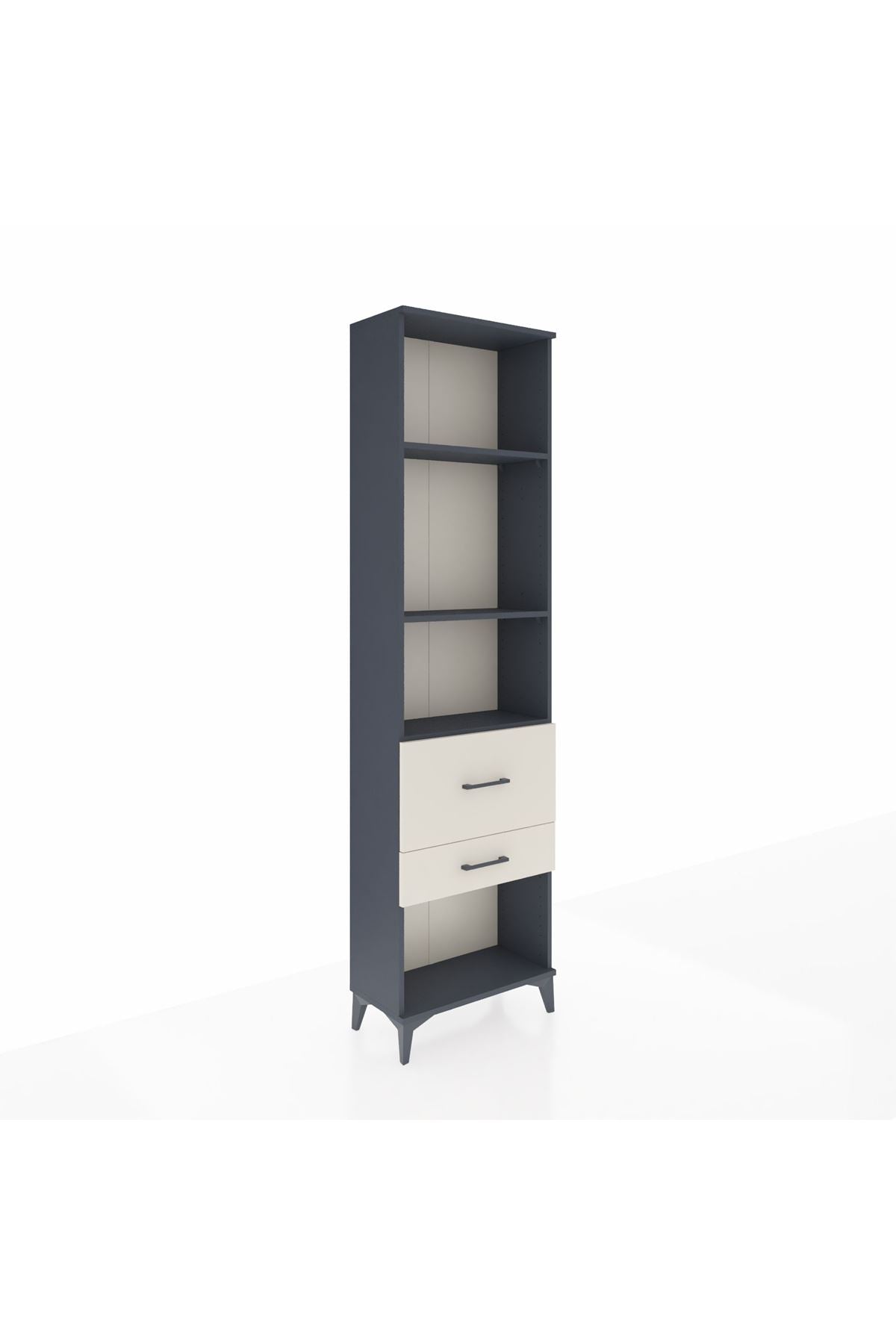 Arges Dolap 3 Raflı 2 Çekmeceli 60x30x221 - S29M084V4A
