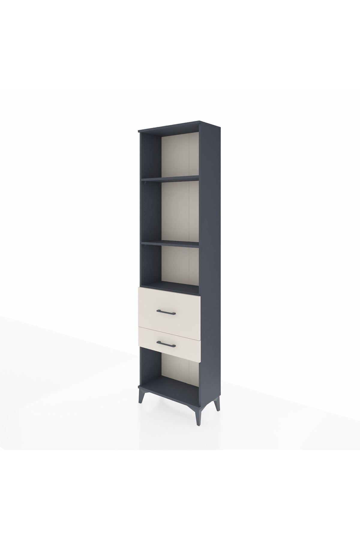 Arges Dolap 3 Raflı 2 Çekmeceli 60x30x221 - S29M084V4A