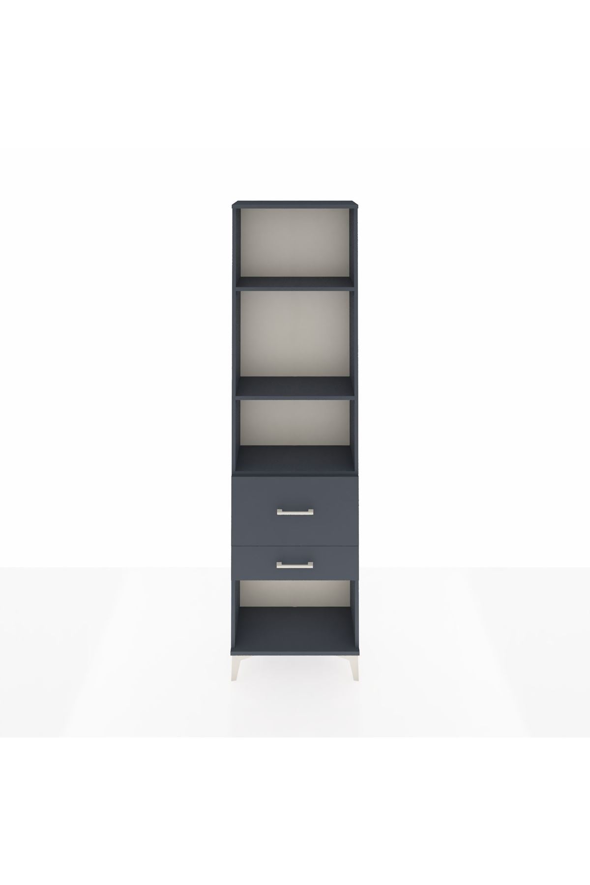 Arges Dolap 3 Raflı 2 Çekmeceli 60x30x221 - S29M084V5A