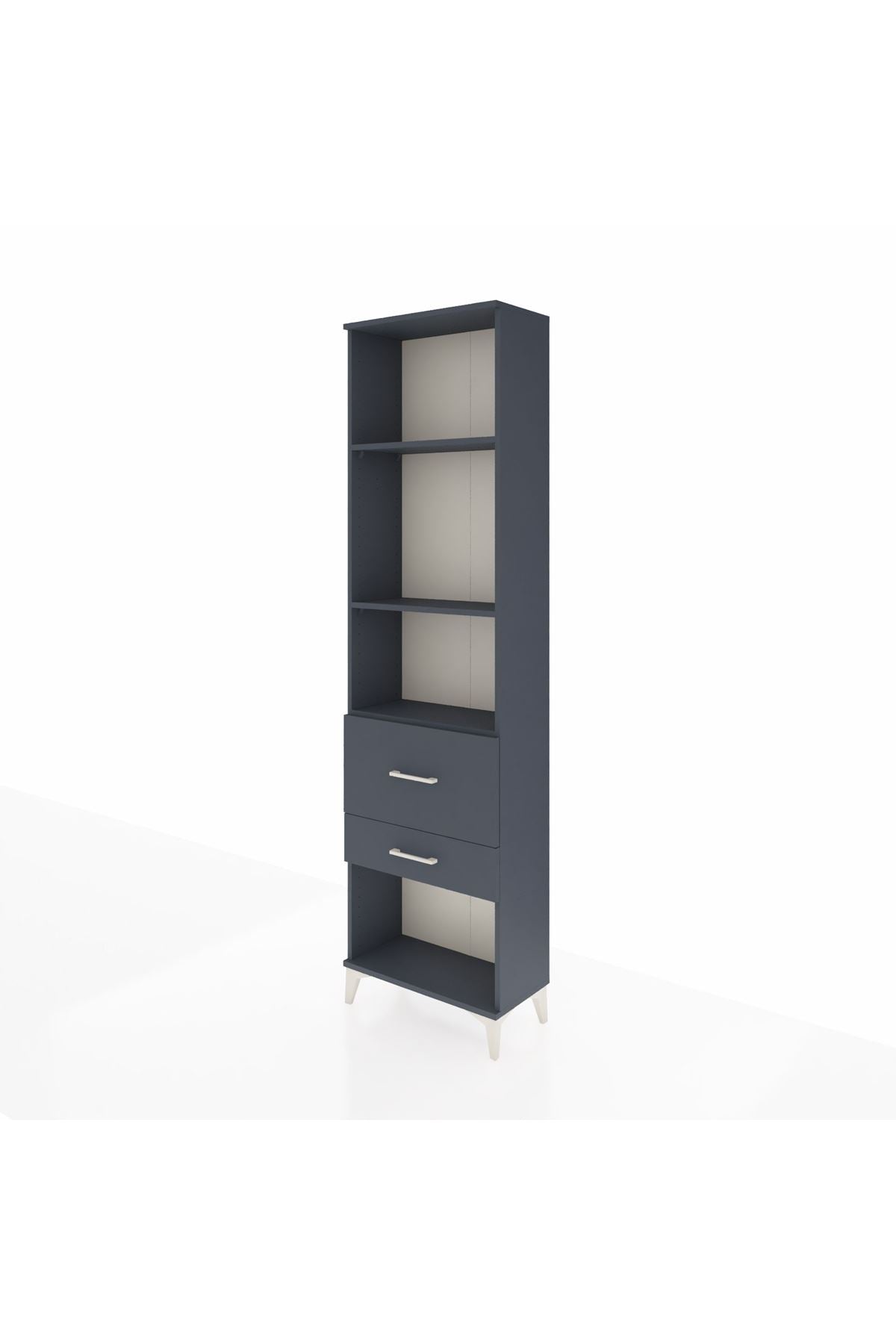 Arges Dolap 3 Raflı 2 Çekmeceli 60x30x221 - S29M084V5A