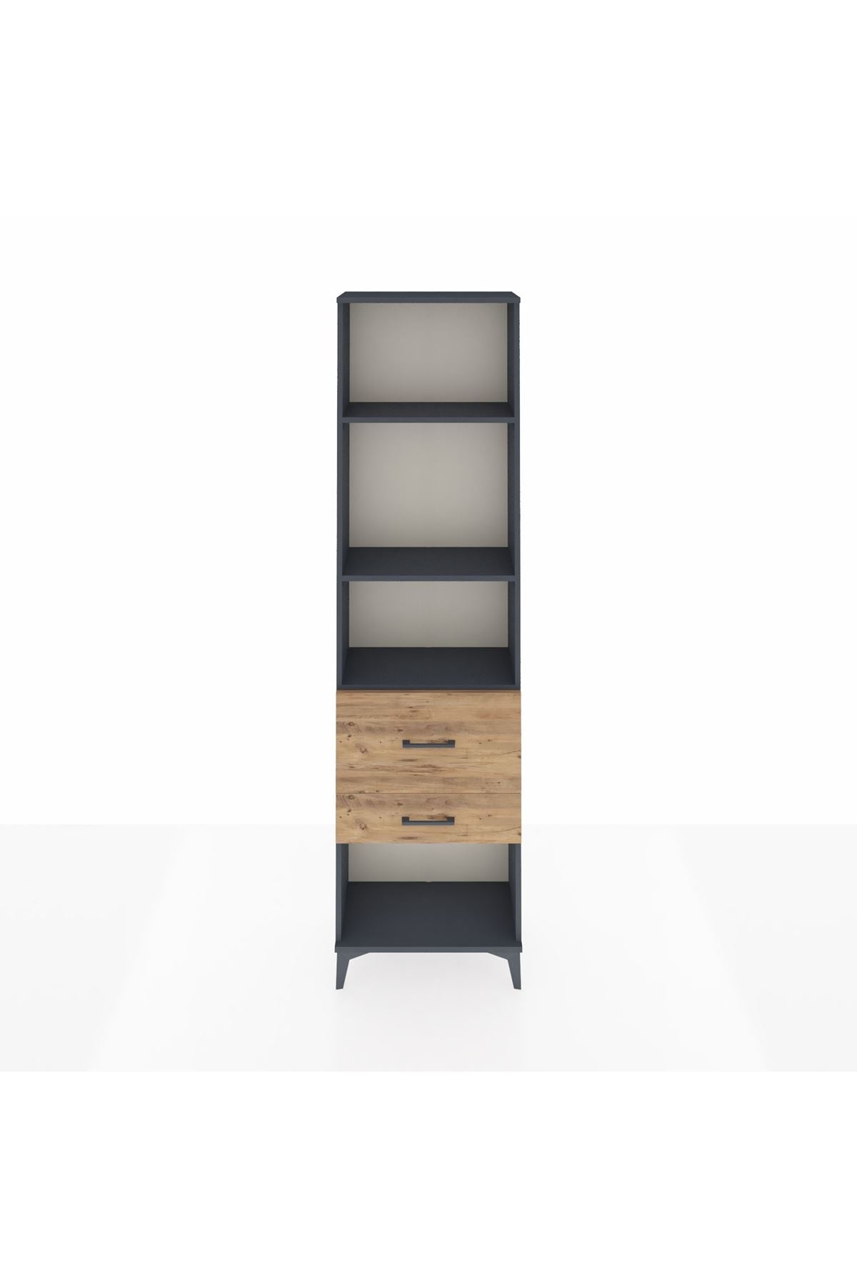 Arges Dolap 3 Raflı 2 Çekmeceli 60x30x221 - S29M084V6A