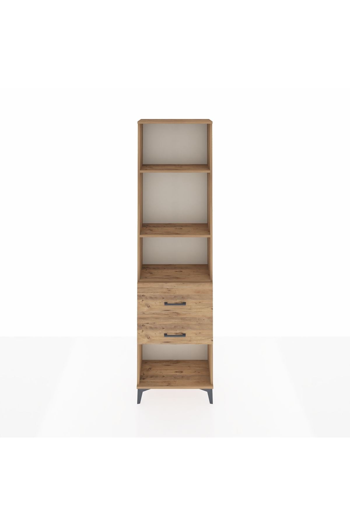 Arges Dolap 3 Raflı 2 Çekmeceli 60x30x221 - S29M084V9A