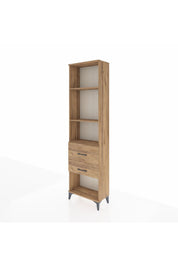 Arges Dolap 3 Raflı 2 Çekmeceli 60x30x221 - S29M084V9A