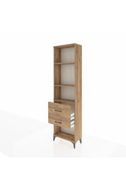 Arges Dolap 3 Raflı 2 Çekmeceli 60x30x221 - S29M084V9A