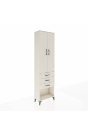 Arges Dolap 2 Raflı 3 Çekmeceli Tek Askılı 60x30x221 - S29M085V1A