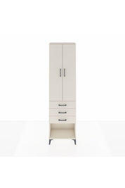 Arges Dolap 3 Raflı 3 Çekmeceli 2 Kapaklı 60x30x221 - S29M086V1A