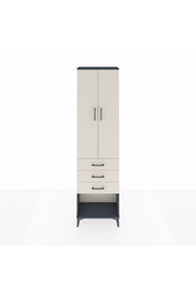 Arges Dolap 3 Raflı 3 Çekmeceli 2 Kapaklı 60x30x221 - S29M086V4A