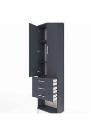 Arges Dolap 3 Raflı 3 Çekmeceli 2 Kapaklı 60x30x221 - S29M086V5A