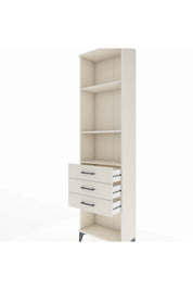 Arges Dolap 3 Raflı 3 Çekmeceli 60x30x221 - S29M087V1A