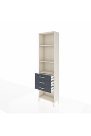 Arges Dolap 3 Raflı 3 Çekmeceli 60x30x221 - S29M087V2A