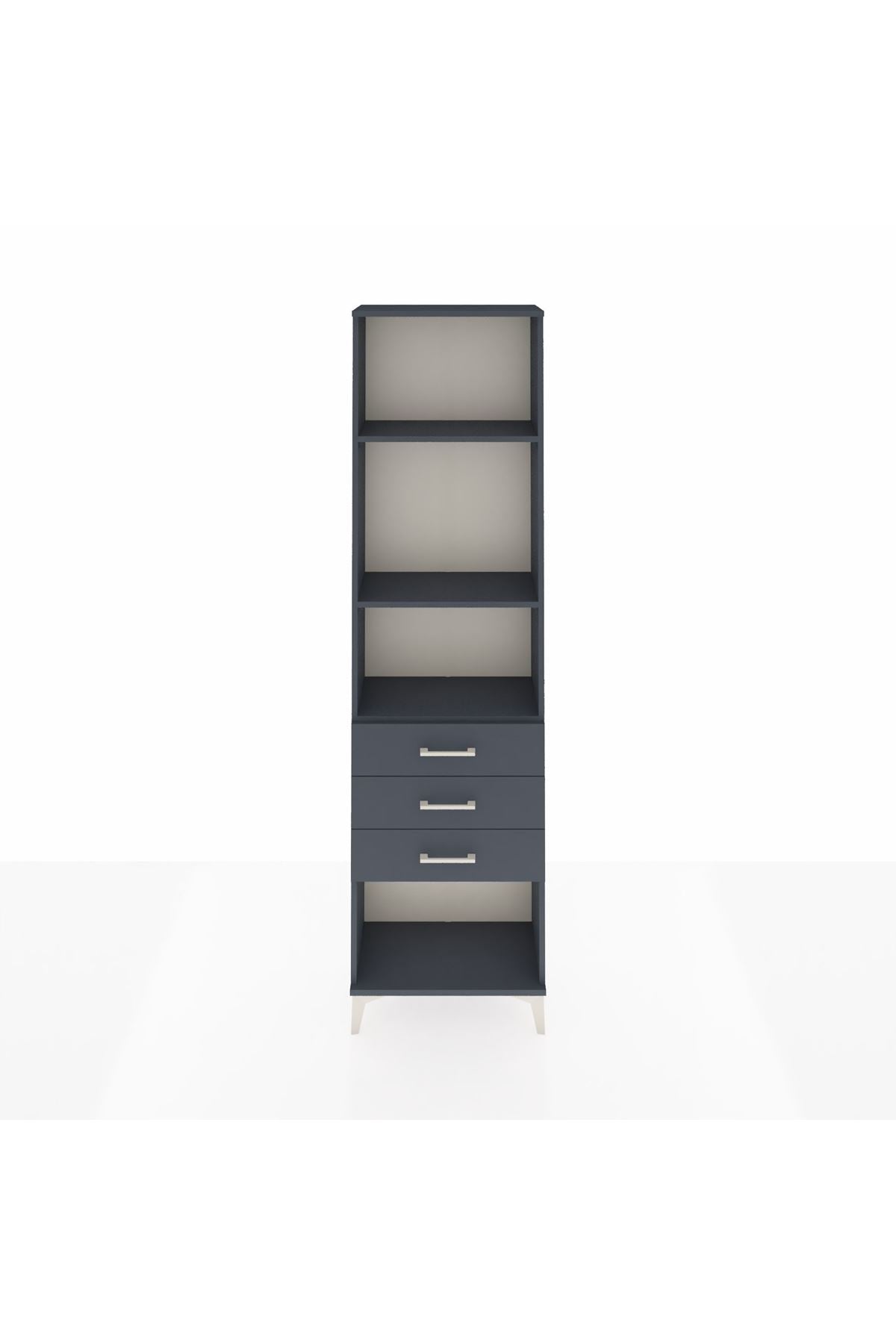 Arges Dolap 3 Raflı 3 Çekmeceli 60x30x221 - S29M087V5A