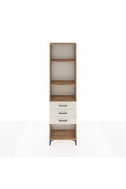 Arges Dolap 3 Raflı 3 Çekmeceli 60x30x221 - S29M087V7A