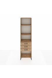 Arges Dolap 3 Raflı 3 Çekmeceli 60x30x221 - S29M087V9A