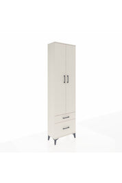 Arges Dolap 3 Raflı 2 Çekmeceli Tek Askılı 60x30x221 - S29M091V1A