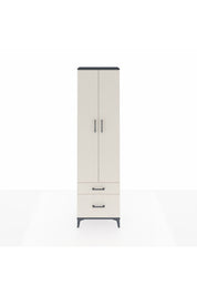 Arges Dolap 3 Raflı 2 Çekmeceli Tek Askılı 60x30x221 - S29M091V4A